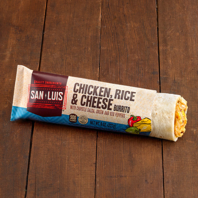 Chicken, Rice & Cheese Burrito E.A. Sween Company
