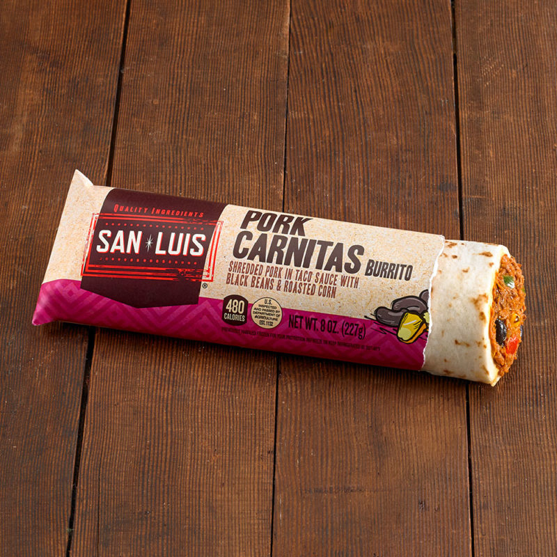 Pork Carnitas Burrito E.A. Sween Company