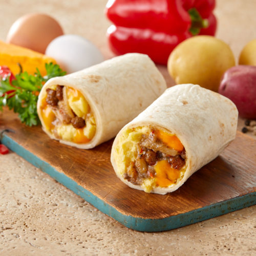 Spicy Red Hot Beef & Bean Burrito - E.A. Sween Company