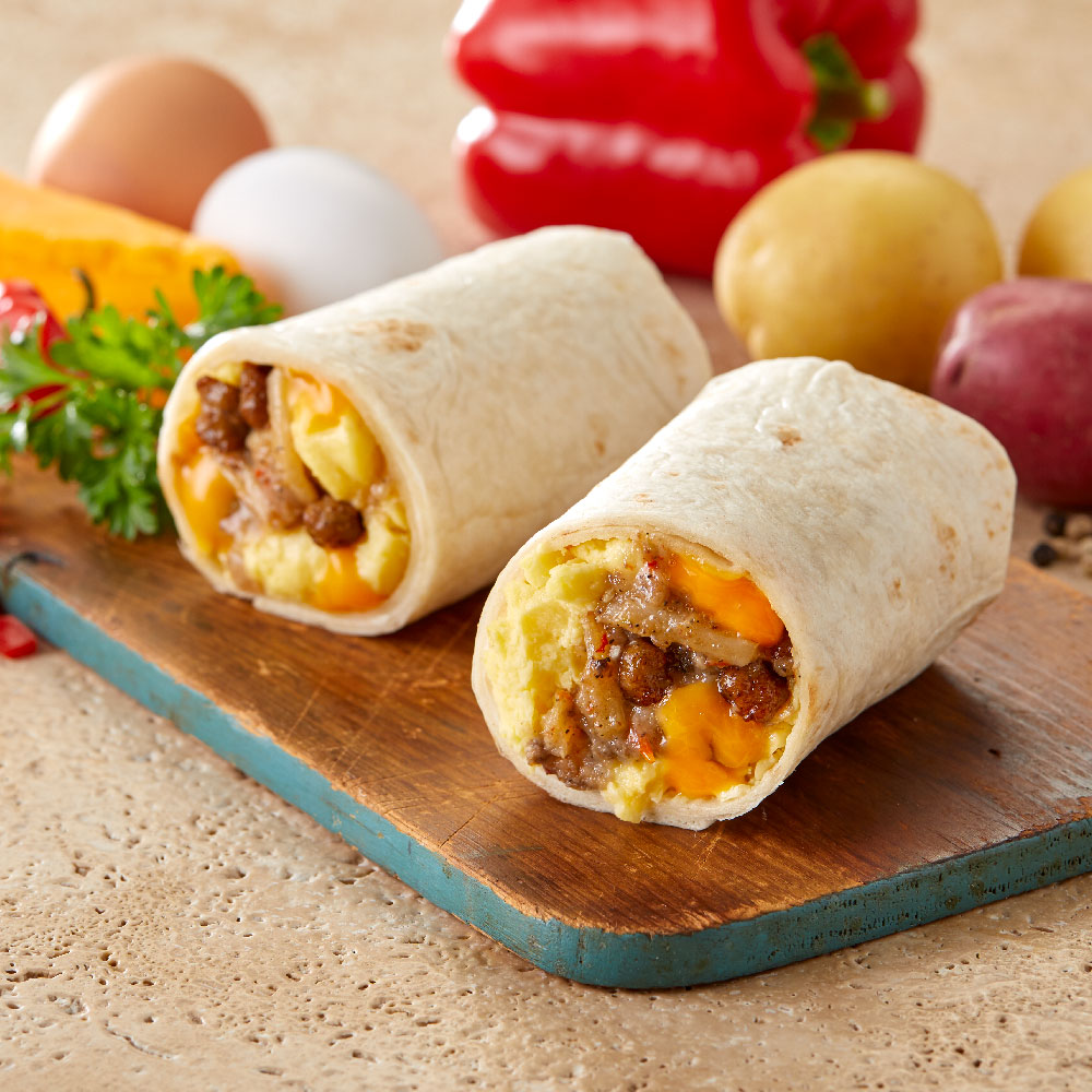 Sunrise Breakfast Burrito E A Sween Company