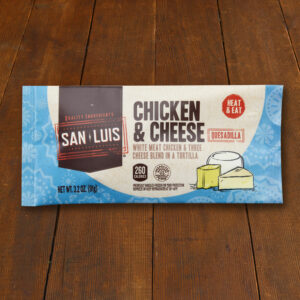 San Luis Chicken and Cheese Quesadilla in Package