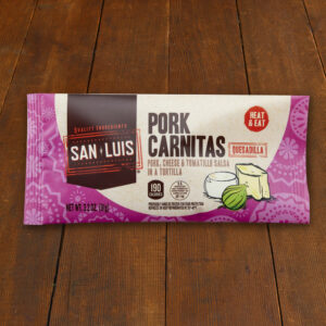San Luis Pork Carnitas Quesadilla in Package