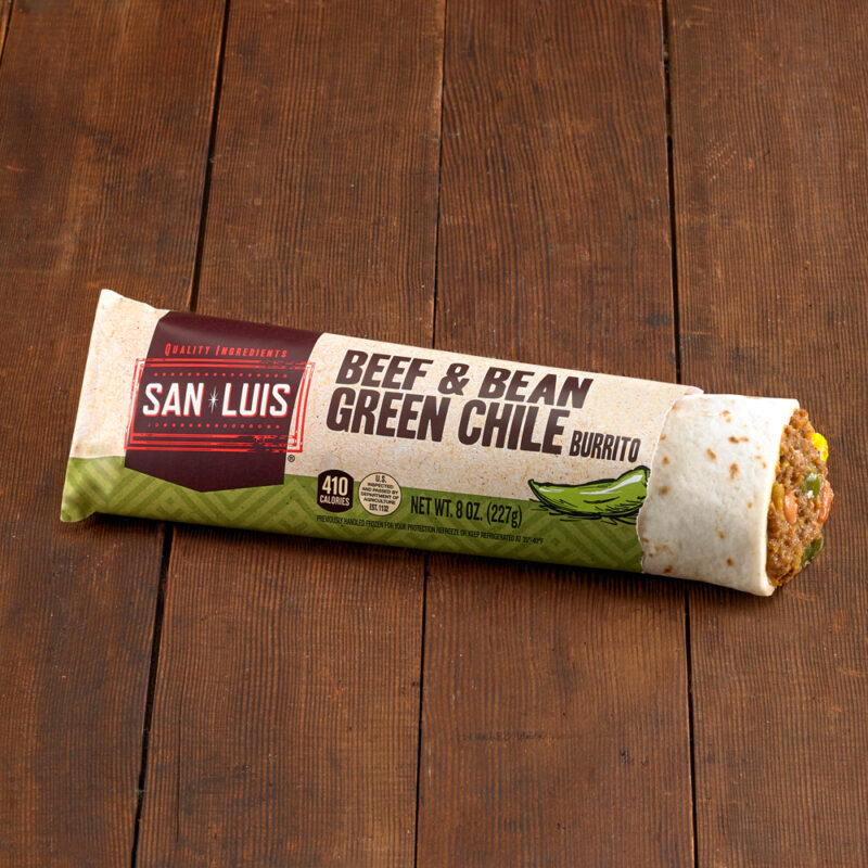 Beef & Bean Green Chile Burrito E.A. Sween Company